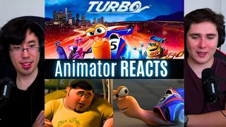 REACTING to *Turbo* I LOVE THIS MOVIE!! (First Time Watching) Animator Reacts