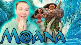 I Was In Tears The Whole Time! | Moana Reaction | FIRST TIME WATCHING!!