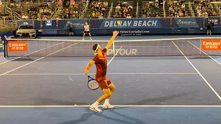 Grigor Dimitrov | Court Level Highlights | Delray Beach 2022 (4K)