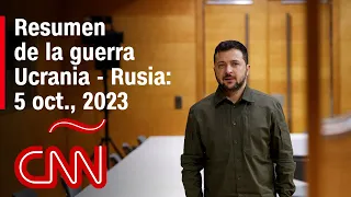 Resumen en video de la guerra Ucrania - Rusia: 5 de octubre de 2023