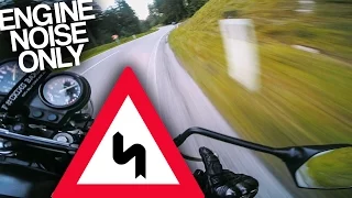 1994 HONDA CB500 ripping Austrian twisties! [RAW Onboard]