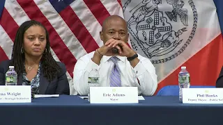 Mayor Eric Adams Hosts Community Conversation on Public Safety