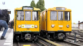 Abschied der Baureihe A3L71 (lang) - U-Bahn Berlin