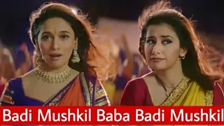 Badi Mushkil Baba Badi Mushkil HD Video Song 1080p | Lajja  | Madhuri Dixit, Manisha Koirala|