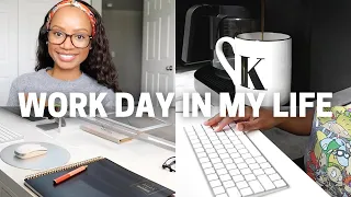 WORK FROM HOME VLOG | 9-5 Day In The Life (Human Resources) + Q & A