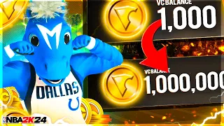 *NEW* HOW TO GET VC FAST IN NBA 2K24(20,000 VC AN HOUR!!!)... FAST & BEST WAY TO GET VC 2K24