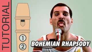 Bohemian Rhapsody (Queen) - Recorder Flute Tutorial