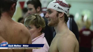 2017-2018 MAAC Swimming & Diving Weekly Awards: 11/01