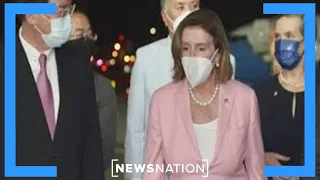 Pelosi arrives in Taiwan amid tensions with China | Rush Hour