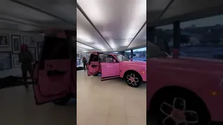 Jeffree Stars Pinkest Rolls Royce Cullinan 💖💎
