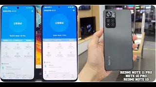 Redmi Note 10 Pro vs Note 11 Pro vs Note 11 Antutu Benchmark Comparison Dimensity 1100 vs 920/810