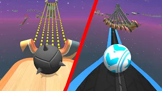 Sky Rolling Ball 3D - All Levels Gameplay Android, iOS #49 ( Level 347 - 351 )