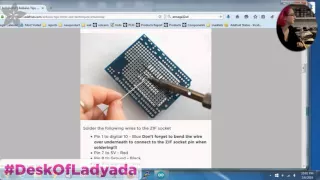 @arduino zero programming ATMEGA32u4 #deskofladyada @adafruit 3/6/2016