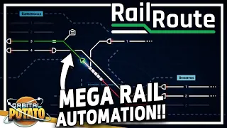 HUGE Railway Automation!! - Rail Route - Rail Dispatcher Management Game [sponsored]