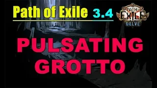 Path of Exile 3.4 DELVE: Pulsating Grotto