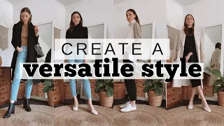 How to Create a Versatile Capsule Wardrobe // WINTER CAPSULE WARDROBE 2021