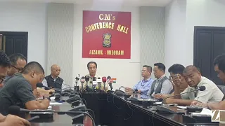 CM Press Conference - SASCI sum lapse chungchang a sawifiah