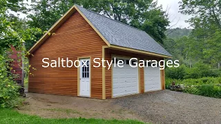 Salt Box and Carriage Shed Garages