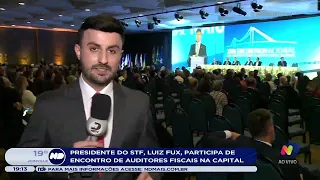Presidente do STF participa de encontro de auditores fiscais em Florianópolis
