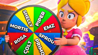 LA RULETA DECIDE QUE BRAWLER UTILIZO en BRAWL STARS