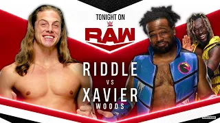 Riddle vs. Xavier Woods: Raw 24 may 2021