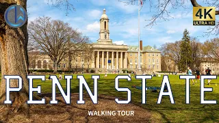 Penn State Campus [4K] Walking Tour (State College, PA) 2021