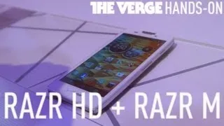 Hands on: Motorola Droid RAZR, Droid RAZR Maxx HD, Droid RAZR M
