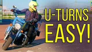 U-Turn on a Motorcycle - Step-by-step Guide!
