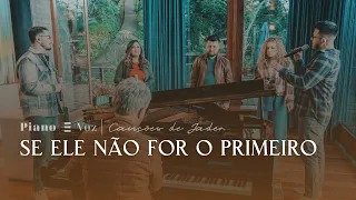 ENTREVISTA - SE ELE NÃO FOR O PRIMEIRO | PIANO E VOZ CANÇÕES DE JADER | com @MargemNorte