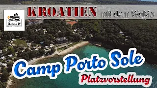 Kleines Paradies in Kroatien - Porto Sole - Campingplatz in Vrsar - mit dem Wohnmobil in Istrien 4K