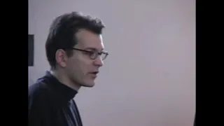 Brad Mehldau Masterclass 2003   Part 1