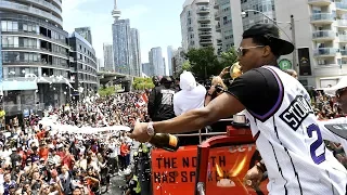 Raptors parade in under 8 minutes: Highlights