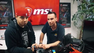 der8auer zu Besuch: i7 köpfen und OC mit MSI Z270 GAMING M7