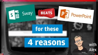 Sway beats Powerpoint for these 4 reasons (Microsoft Office 365).