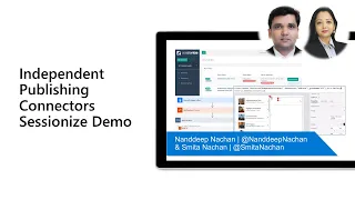 Independent Publishing Connectors Sessionize Demo