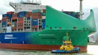 Primeiro Navio Cargueiro movido a GNL chega ao Brasil - Atracação Histórica