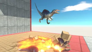 Don't Jump into the Lava Trap Pool - Animal Revolt Battle Simulator