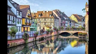 Colmar Alsace France / Christmas Market Happy New Year Noel 2018