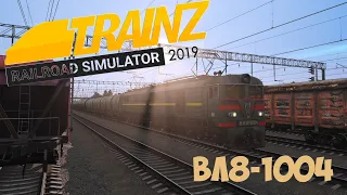 Trainz19 ВЛ8 с грузовым 5200т.Ultra Settings.1440p