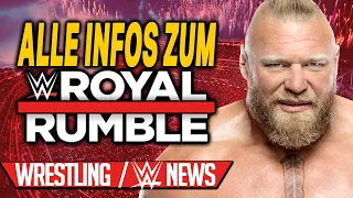 ALLE Infos zum Royal Rumble, Was passiert wenn man Lesnar ärgert? | Wrestling/WWE NEWS 17/2022