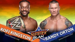 FULL MATCH- KOFI KINGSTON VS RANDY ORTON : WWE SUMMERSLAM 2019