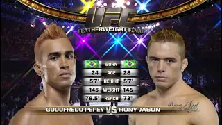 Godofredo Pepey vs Rony Jason