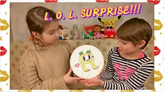 Самодельный ЛОЛ Сюрприз ИЗ БУМАГИ! Большой #LOL Surprise Dolls КУКЛА ЛОЛ! DIY!