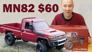 MN82 Unboxing. Budget Toyota LC70 1/12 Scale RC.