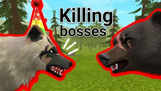 Killing Bosses! // wildcraft