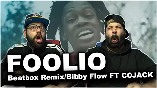 THE RESPONSE!! Foolio “Beatbox Remix/Bibby Flow” FT COJACK *REACTION!!