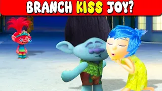 Guess Everything in Trolls Band Together and Inside Out 2 | Branch Kiss Joy??
