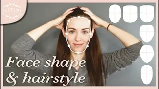 Good hairstyles for your face shape & how to determine your shape | Justine Leconte