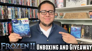 Frozen II 4K Best Buy Exclusive Steelbook Unboxing + Giveaway