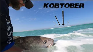 Catching BIG Kob on a small SANDBANK! Not expecting this...